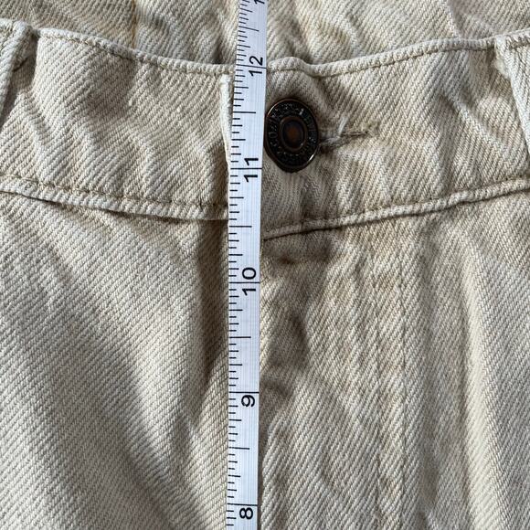 80’s Levi’s 550 Orange Tab Tan Denim Tapered Leg Pants - Picture 7 of 7